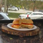 Lox bagel sandwich