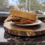 Chicken cutlet sandwich