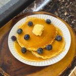 Blueberry pancakes